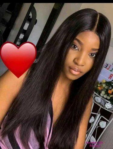 Double draw straight hair for sale at SURU ALABA MARKET