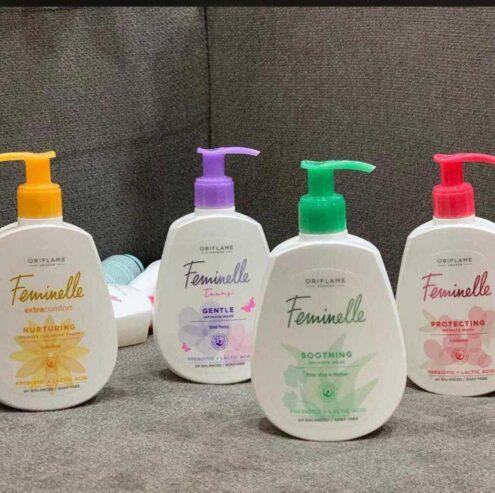 Feminine wash for sale at trade fair market