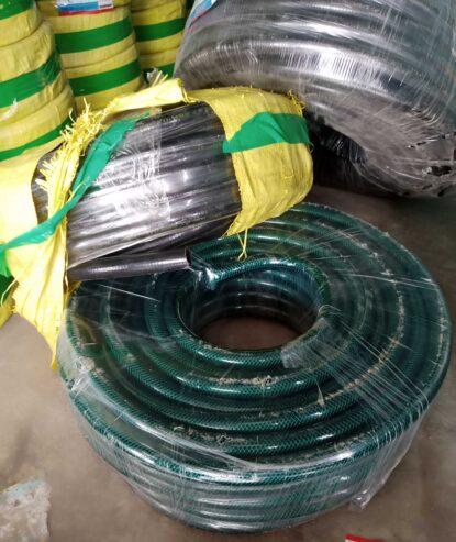 Garding hose, black hoses for at tradefair