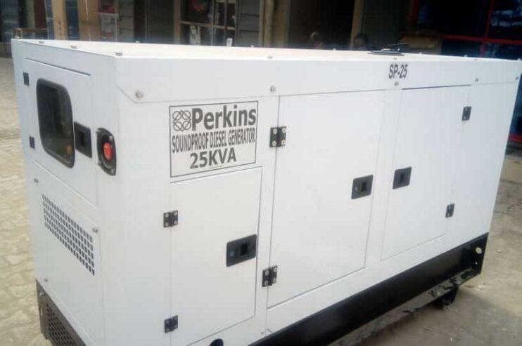 Perkins sound proof diesel generator