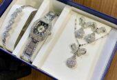 Wristwatches and jewelry set for sale at balogun market