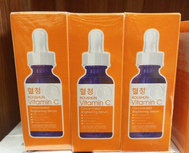 Vitamin C concentrated brightening serum for sale at tradefa