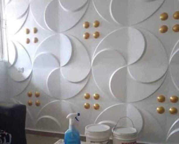 3D wall panels for sale at odu-ade market orile Coker Lagos