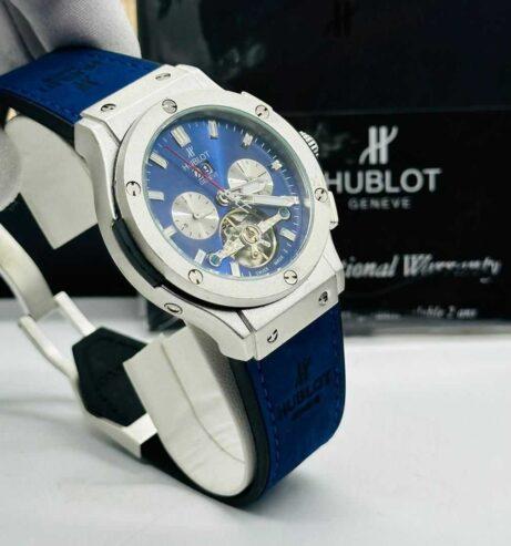 Hublot leather wristwatch for sale at mandilas