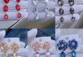 Celebrity earrings for sale at balogun market