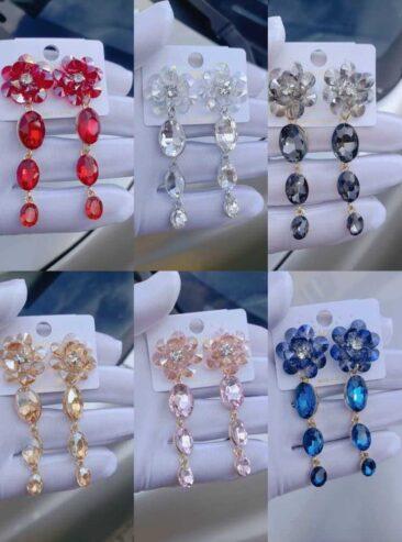 Celebrity earrings for sale at balogun market