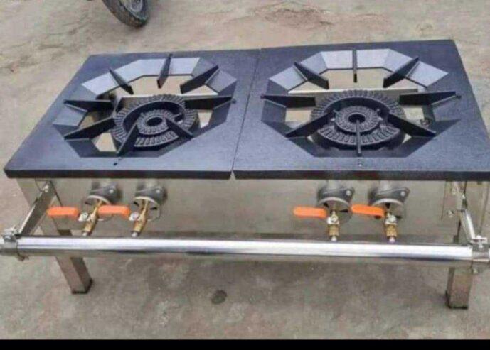 Mini Industrial Gas Cooker (2 Burner) For Sale – Ojo Alaba