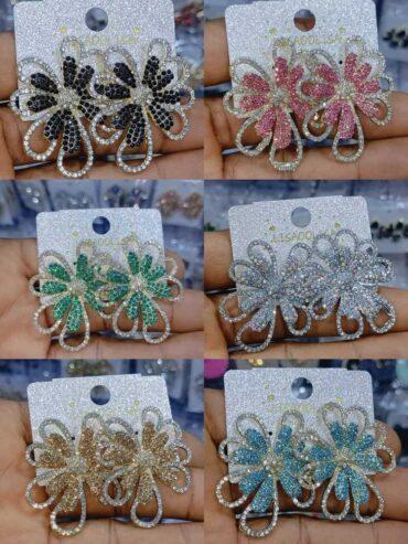 Celebrity earrings for sale at balogun market