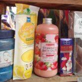 Beauty products for sale at iyana-iba market ojo