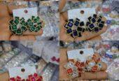 Celebrity earrings for sale at balogun market