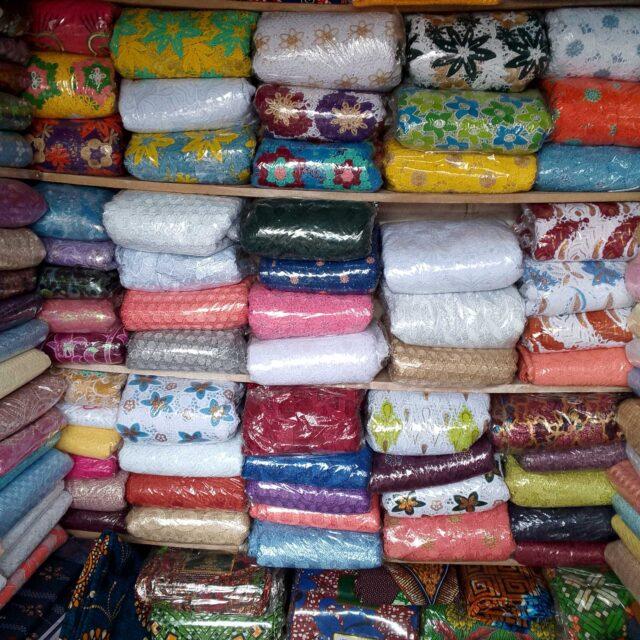 Beautiful Asoebi Fabrics for sale at iyanaiba market ojo