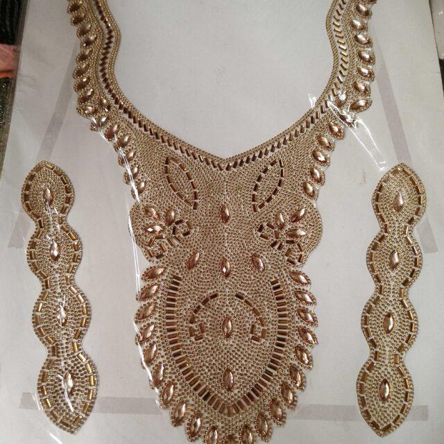 Neck stones for designing clothes for sale ikorodu