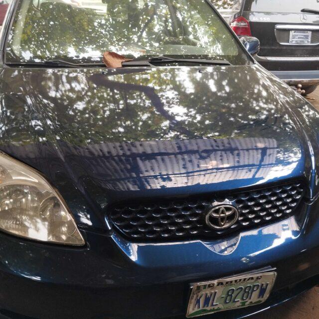 Toyota matrix car for sale at ojo alaba