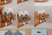 Celebrity earrings for sale at balogun market