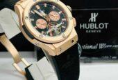 Hublot leather wristwatch for sale at mandilas