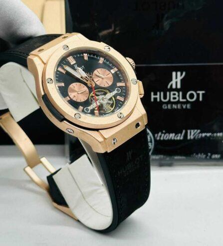 Hublot leather wristwatch for sale at mandilas