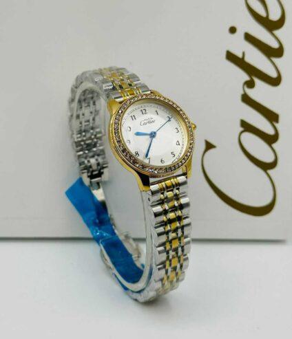 Cartier ladies chain wristwatch for sale at mandilas