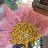 Bridal hand fan for sale at iyana iba market