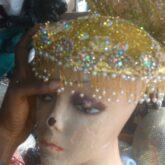 Fascinator for sale at iyana iba market