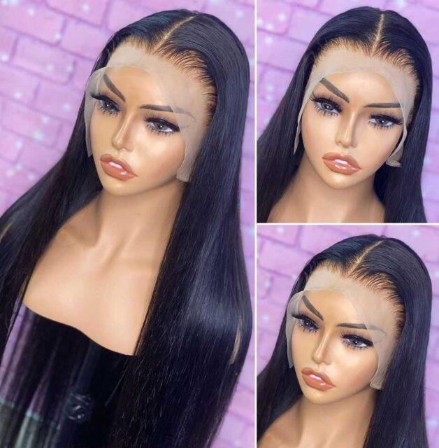 💯 human hair body wave full frontal wig for sale at Lagos Island