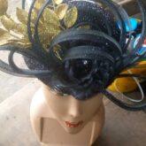 Fascinator for sale at iyana iba market