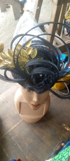 Fascinator for sale at iyana iba market