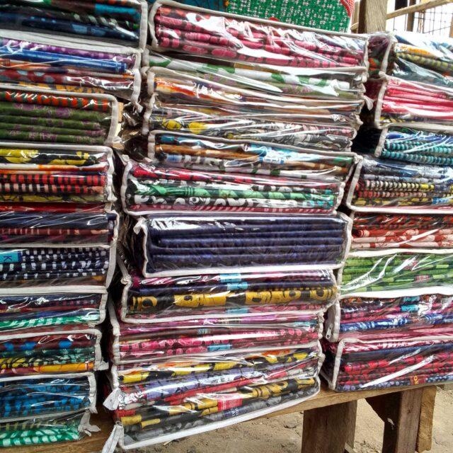 Beautiful Asoebi Fabrics for sale at iyanaiba market ojo