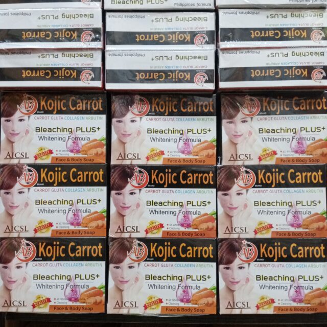 AB Kojic face and body soaps