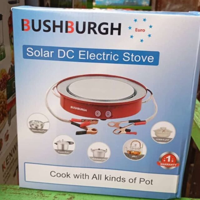 Solar DC electric stove