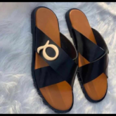 Handmade leather palm slippers for sale ikorodu