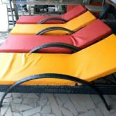 GARDEN UMBRELLA. CHAIRS. AND TABLES FOR SALE AT OJO ALABA