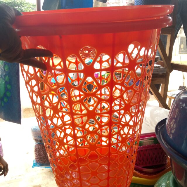 Quality laundry basket is available for sale at ikorodu Lagos Nig