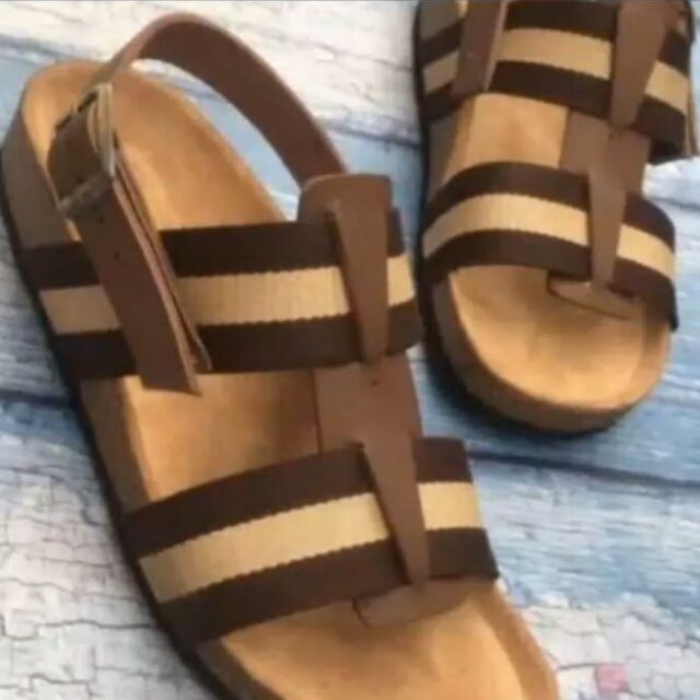 Handmade leather palm slippers for Sale ikorodu