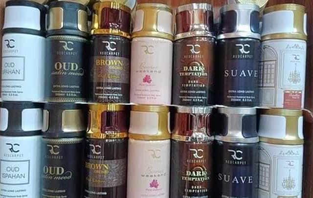 Red Carpet Body Spray Wholesale in Tradefair – Lagos