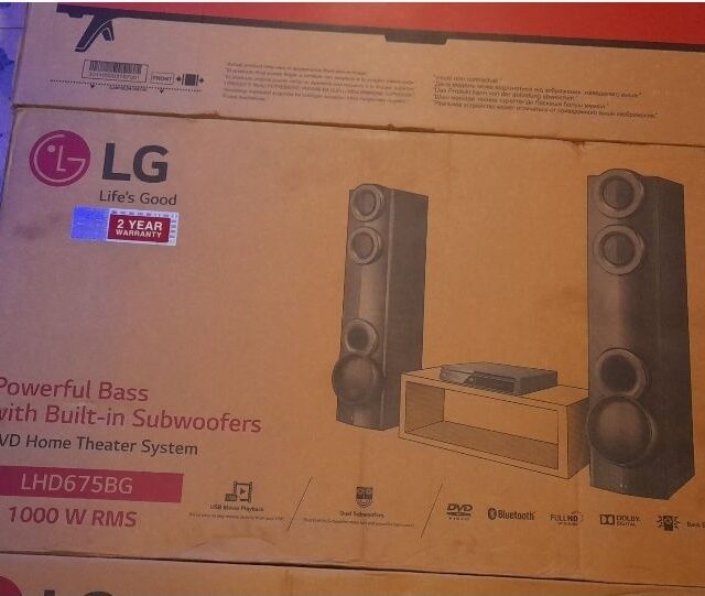 XBOOM LG home theater sound system. for sale at alaba Internation