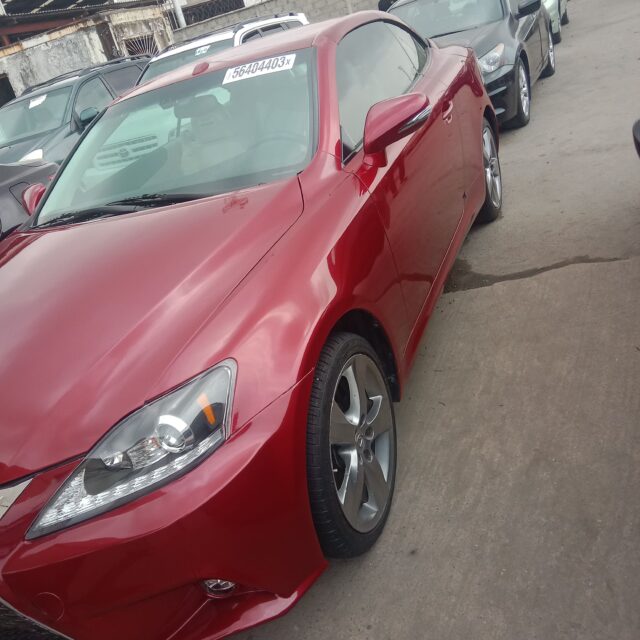 Lexus IS 350 C 2010 For Sale In Apapa