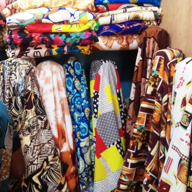 Quality vintage fabrics materials is available for sale at oshodi