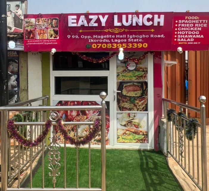 Order for your Eazy lunch food in ikorodu