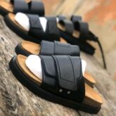 Handmade leather slippers for sale ikorodu