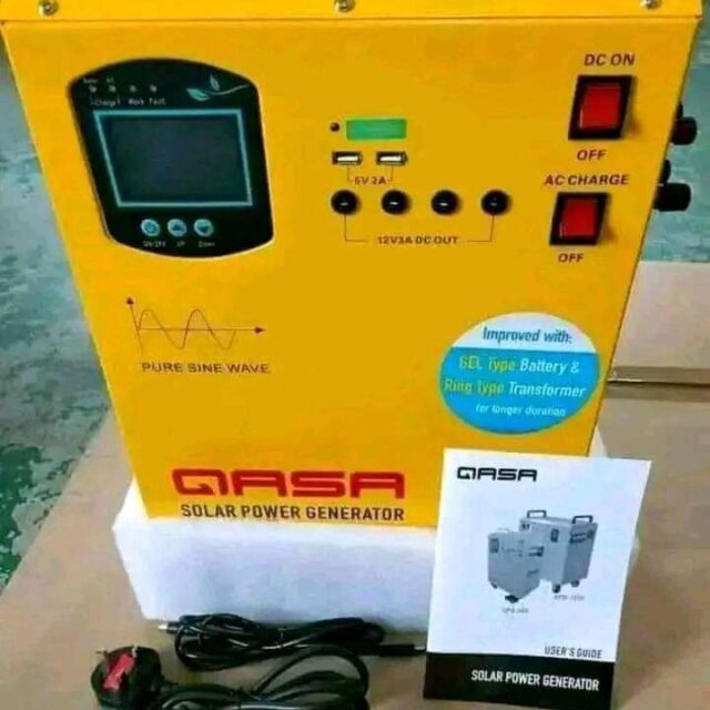 Qasa Solar Power Generator