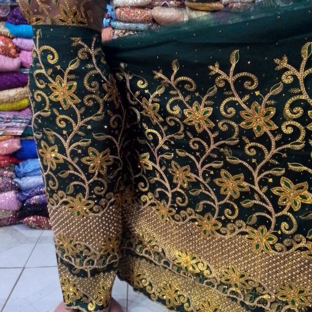 Indian George Net Fabric In Lagos For Sale at Balogun Market