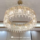 Luxury crystal chandelier lights