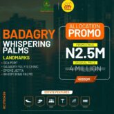 Badagry Whispering Palms Estate Now Selling