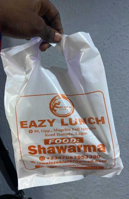 Order for your Eazy lunch food in ikorodu