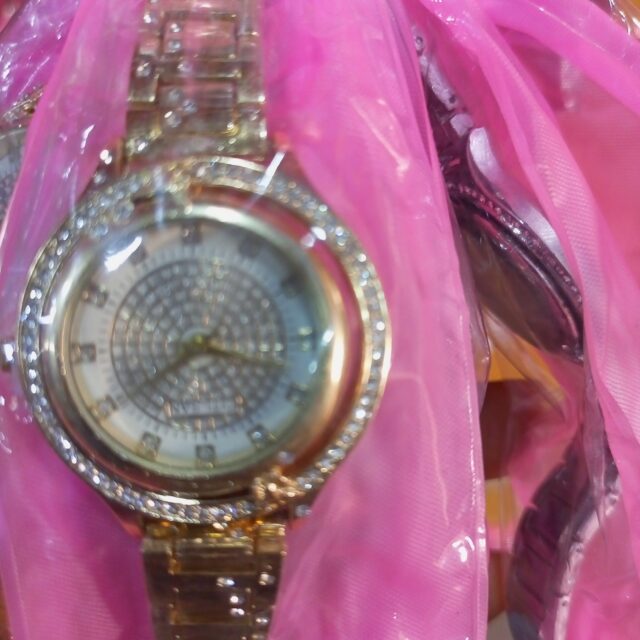 Female wrists watch for sale at trade fair