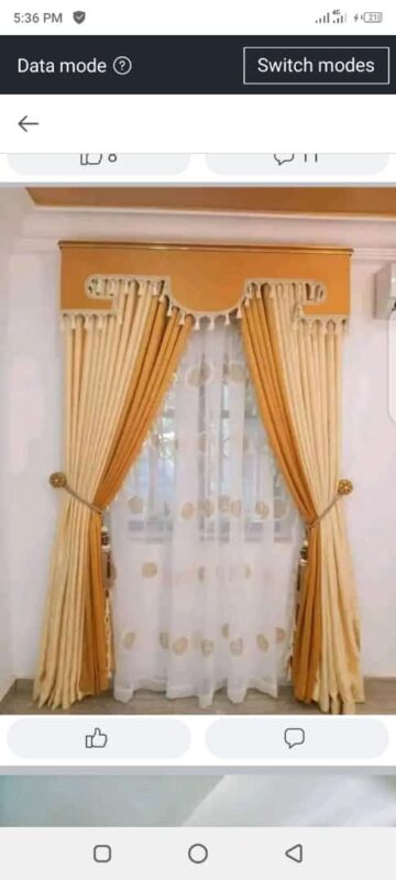 Curtains for sale at Ojo Alaba