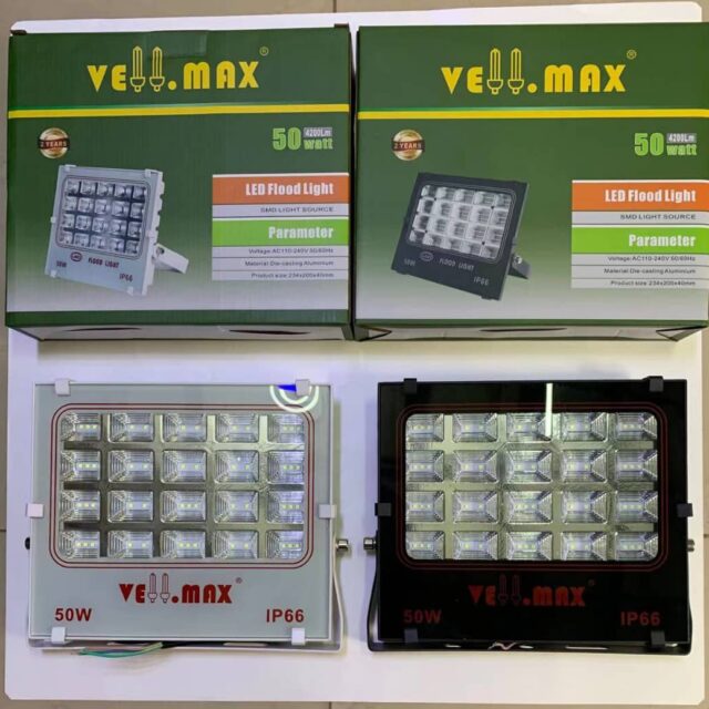 LED flood lights and recess pop lights