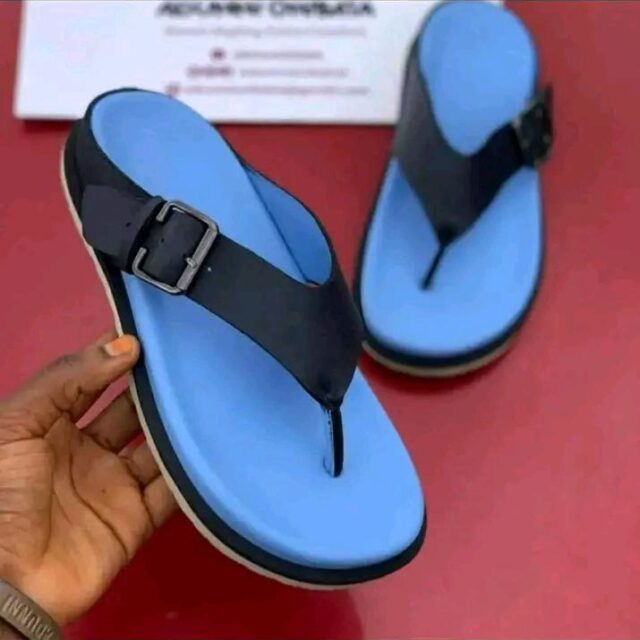 Leather slippers for sale ikorodu