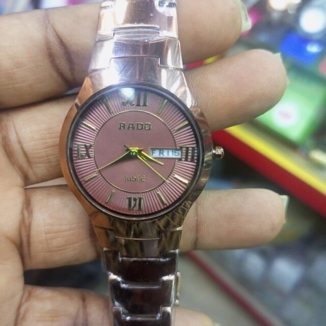 Female wrists watch for sale at trade fair