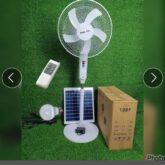 Original Rechargeable Fan With Panel For sale